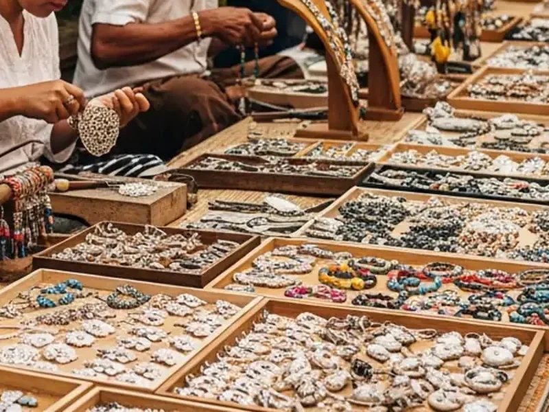 Trays of Bali 925 sterling silver earrings, pendants and bracelets